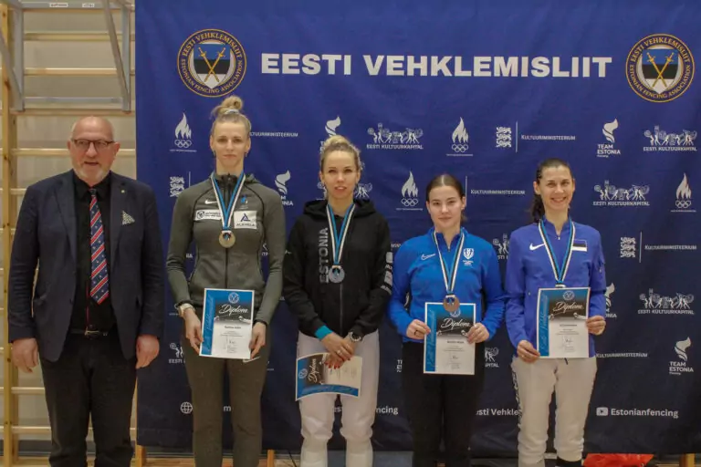 Erika Kirpu võitis Eesti meistrivõistlustel hõbemedali. — Tartu